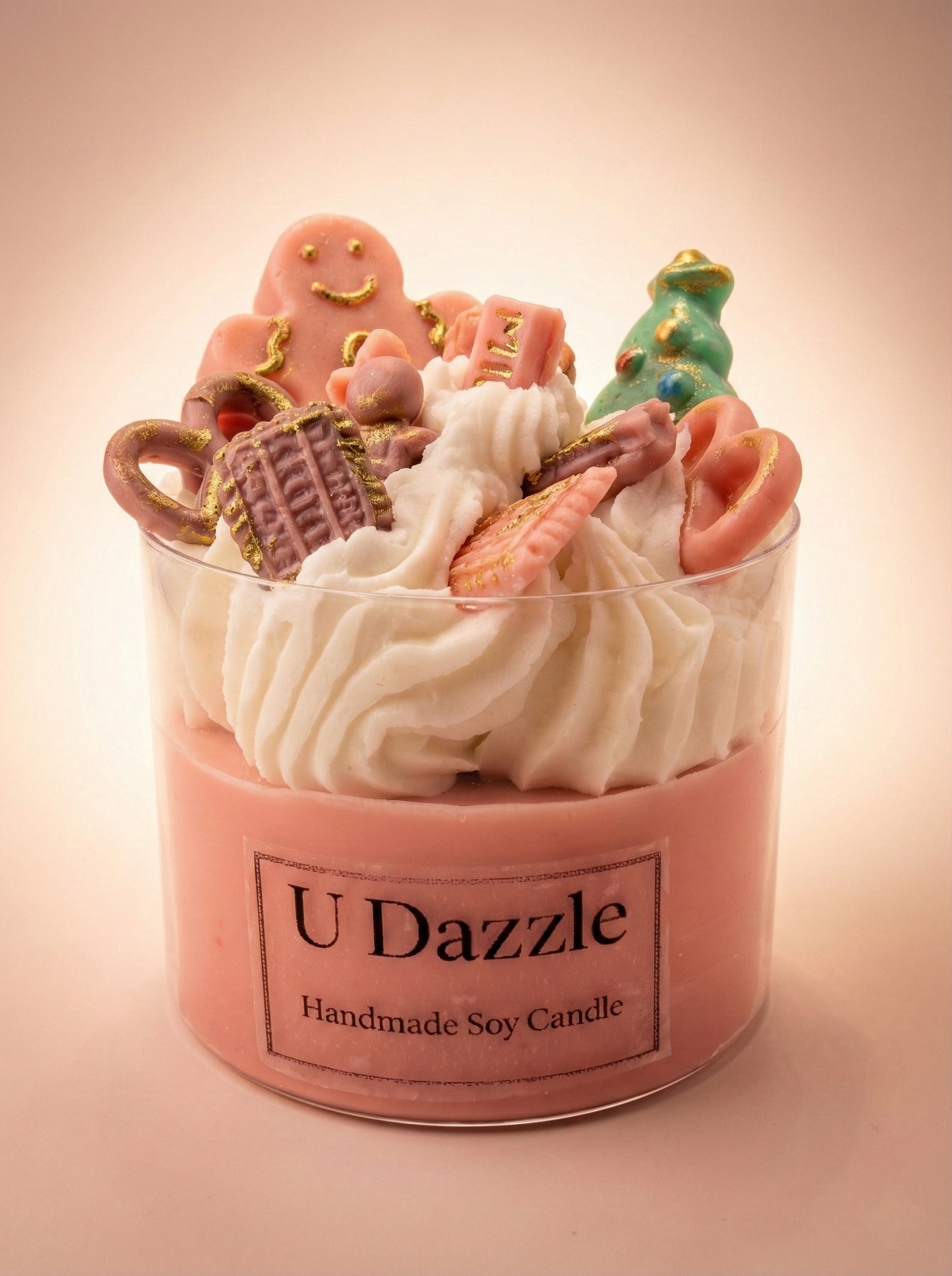 Candela gourmet alla vaniglia  – Edizione Natalizia n.6