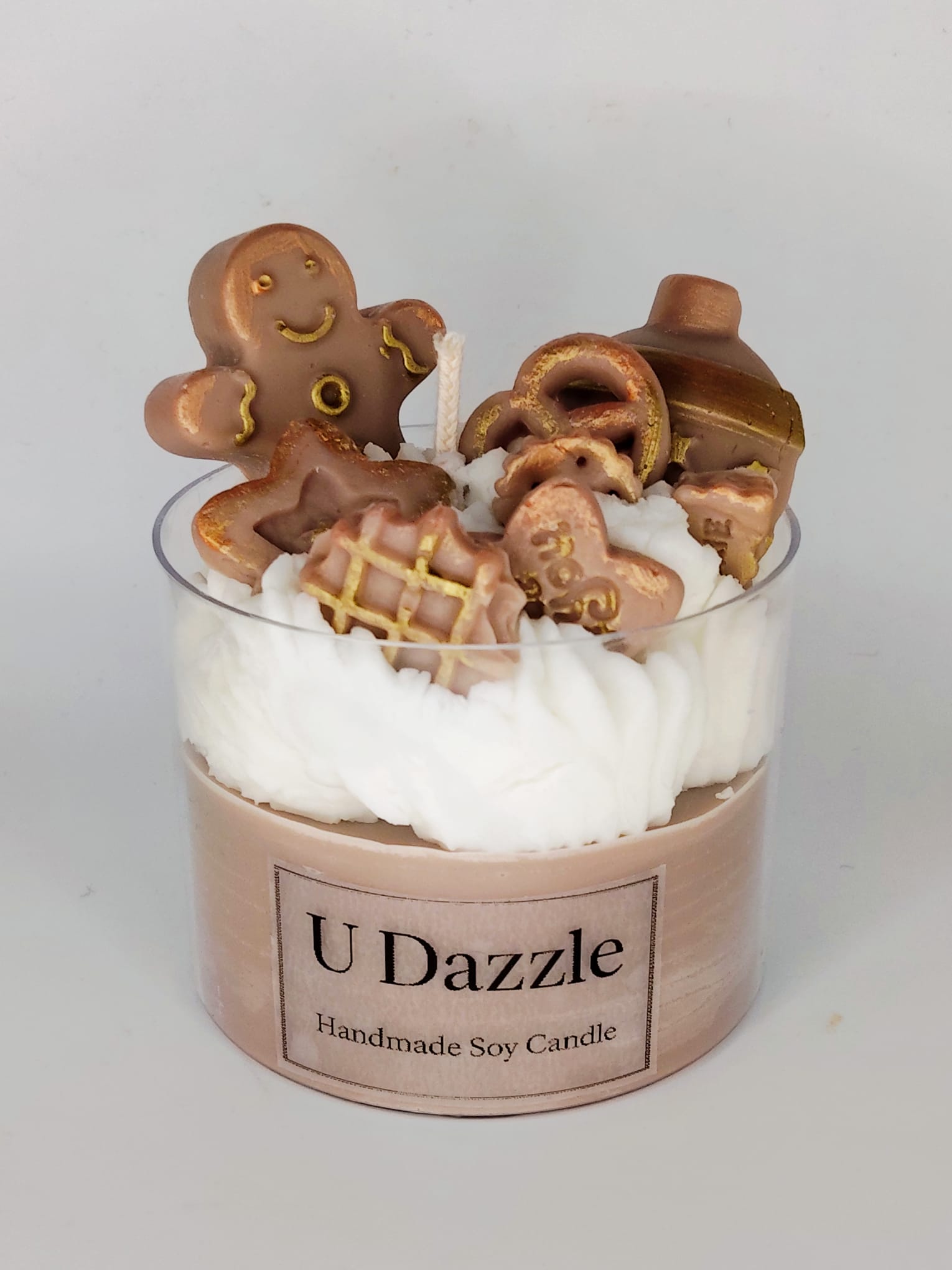 Candela gourmet alla vaniglia - edizione natalizia n. 3