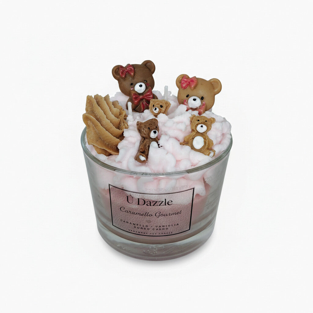 Candela Gourmet Caramello - Decorazioni Removibili