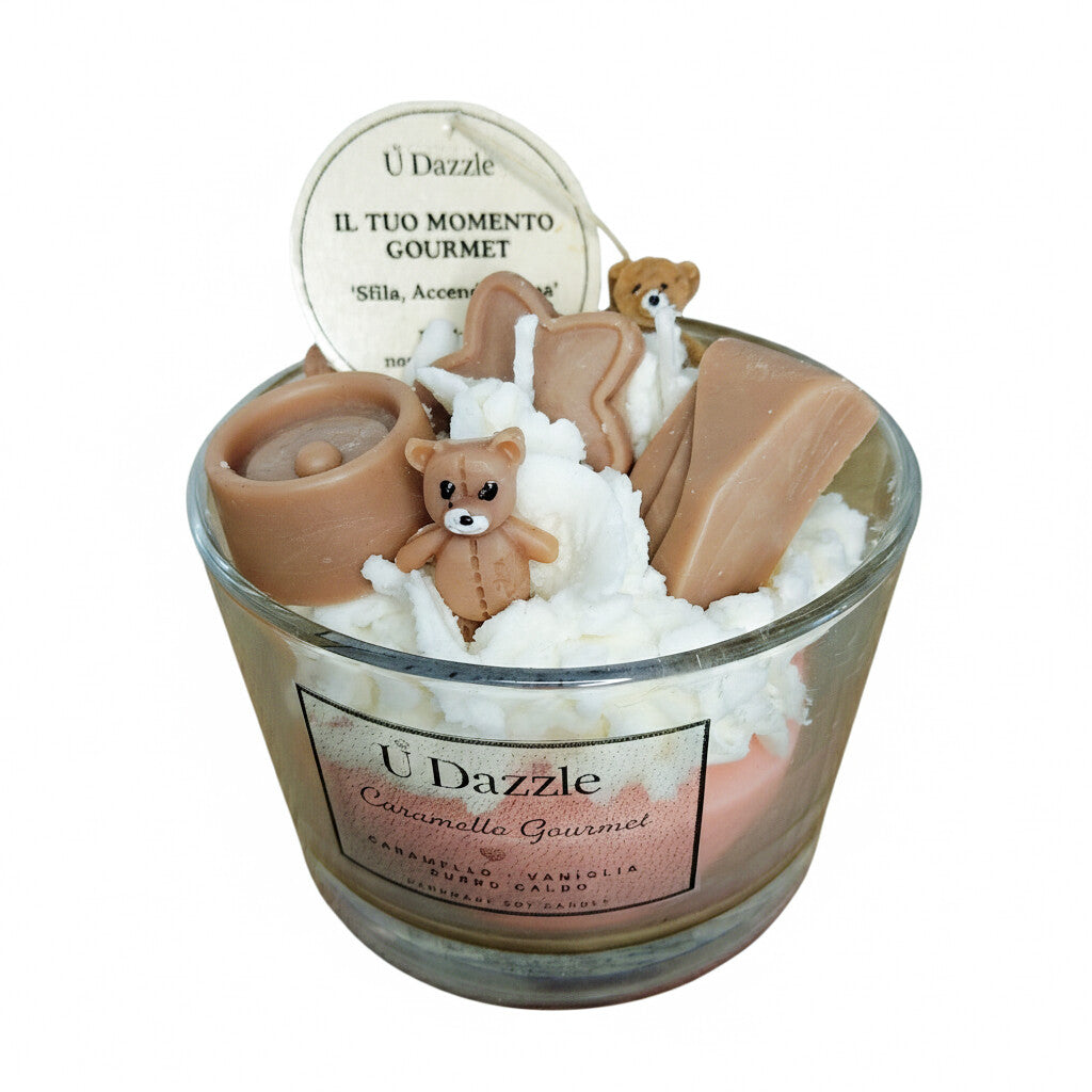 Candela Gourmet Caramello - Decorazioni Removibili