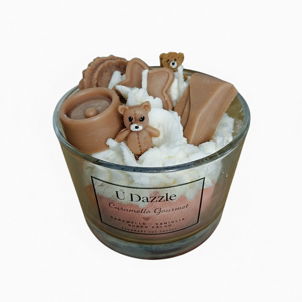 Candela Gourmet Caramello - Decorazioni Removibili