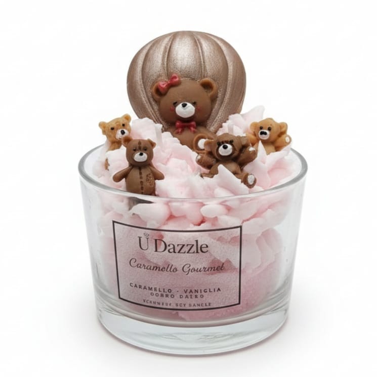 Candela Gourmet Caramello - Decorazioni Removibili