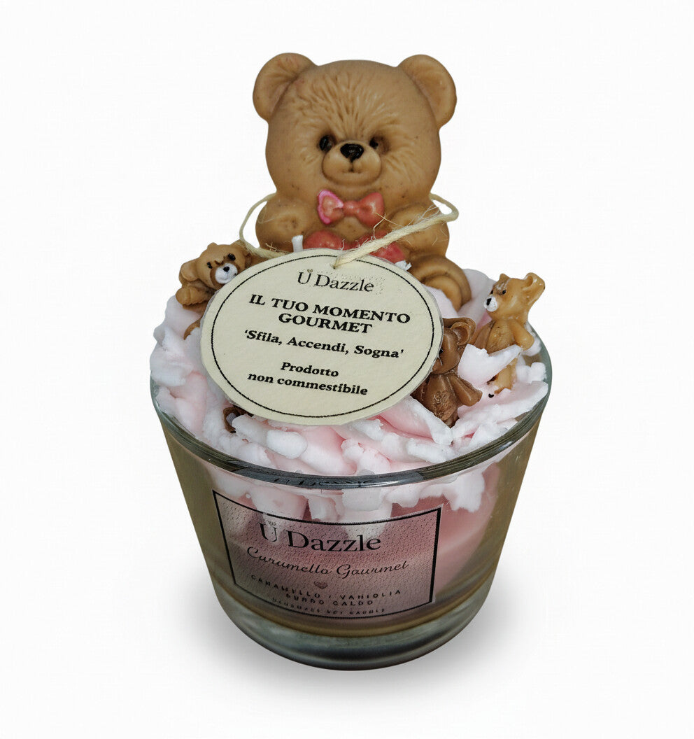 Candela Gourmet Caramello - Decorazioni Removibili