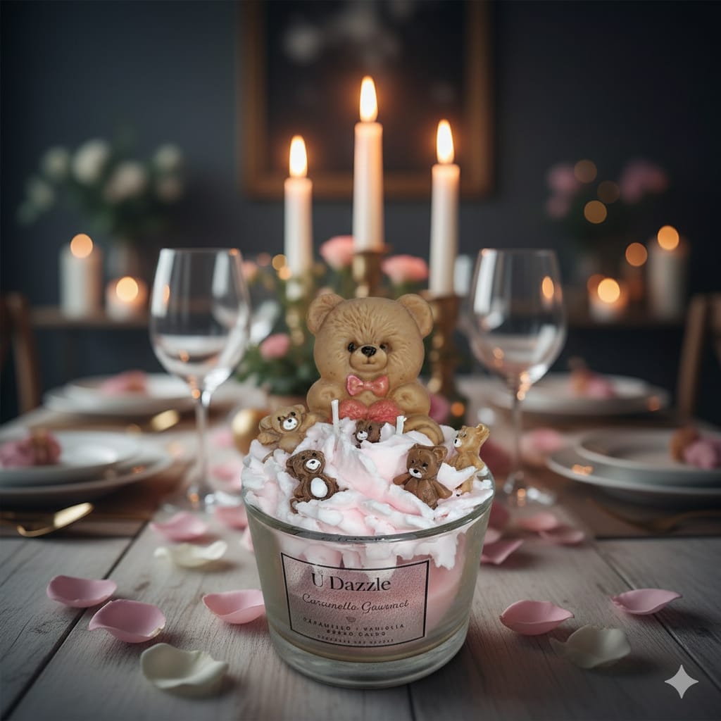 Candela Gourmet Caramello - Decorazioni Removibili