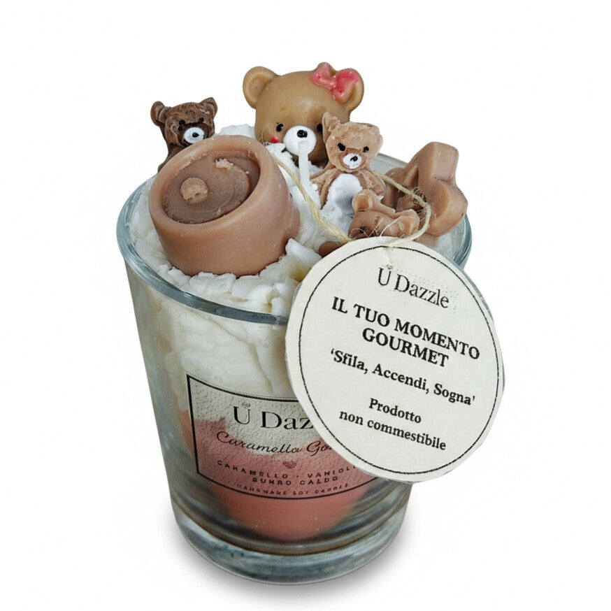 Candela Gourmet Caramello - Decorazioni Removibili