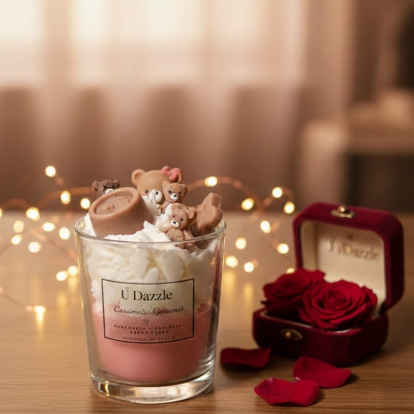 Candela Gourmet Caramello - Decorazioni Removibili