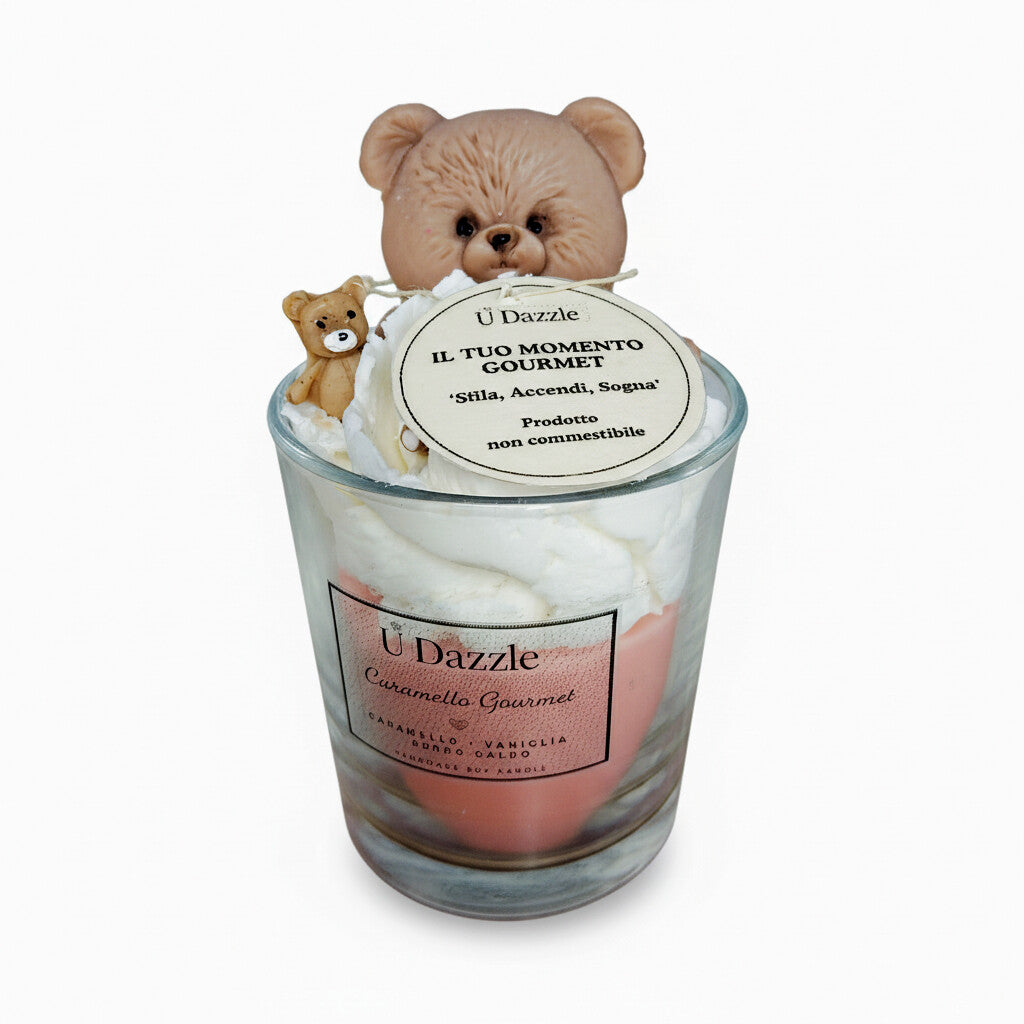 Candela Gourmet Caramello - Decorazioni Removibili