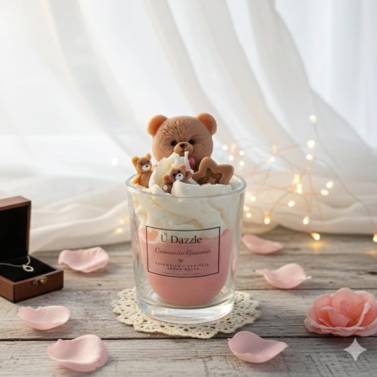 Candela Gourmet Caramello - Decorazioni Removibili