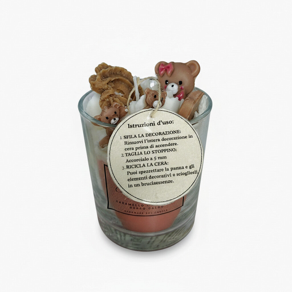 Candela Gourmet Caramello - Decorazioni Removibili