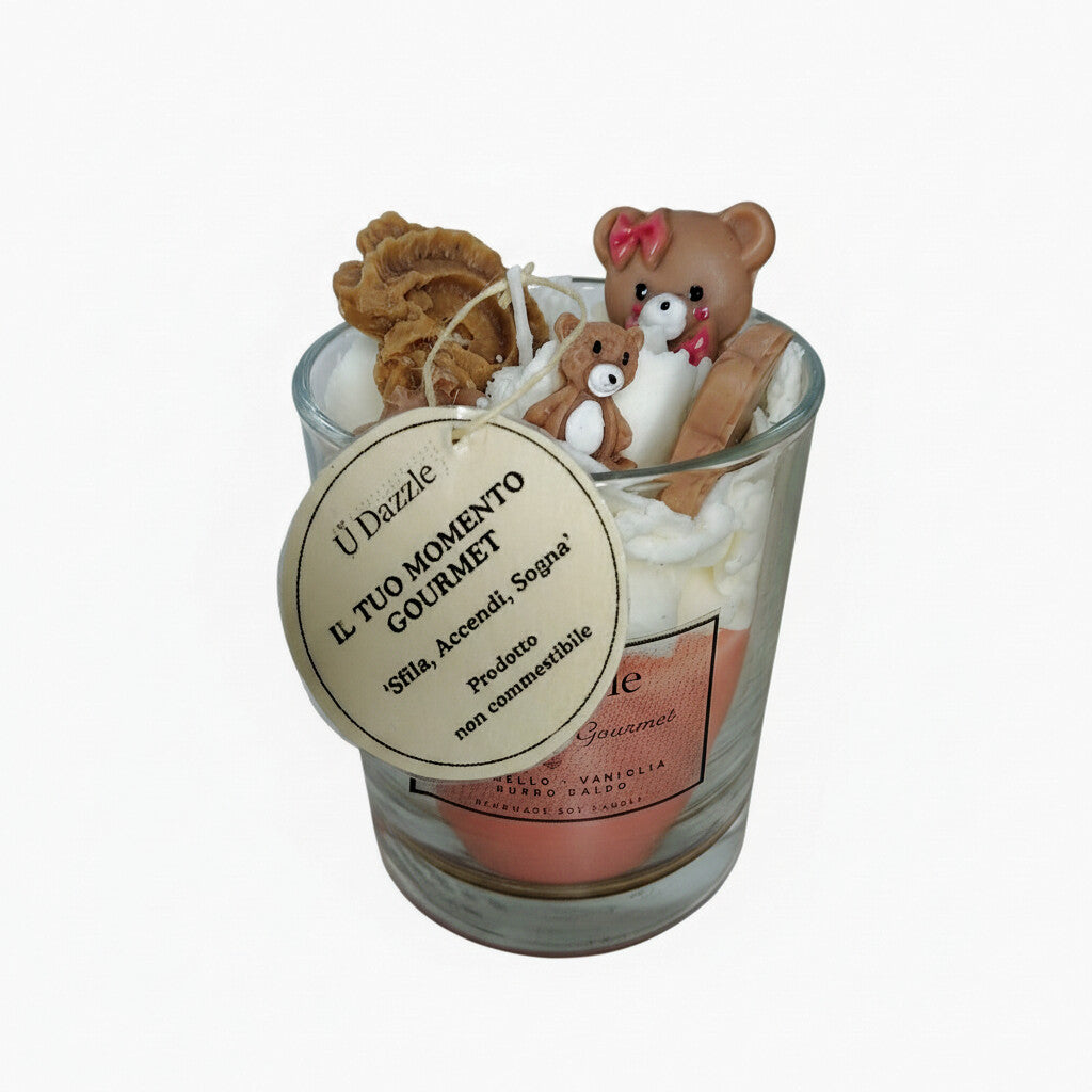 Candela Gourmet Caramello - Decorazioni Removibili