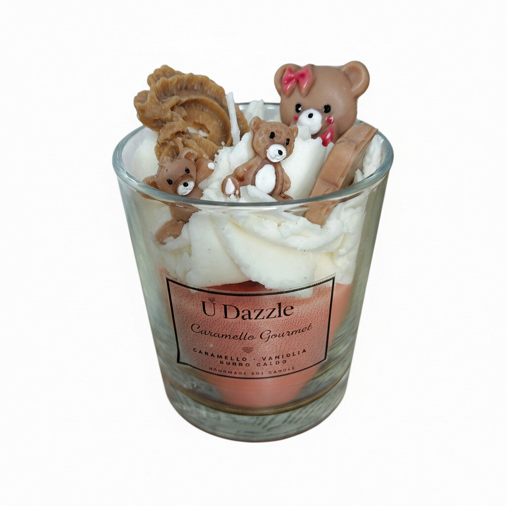 Candela Gourmet Caramello - Decorazioni Removibili