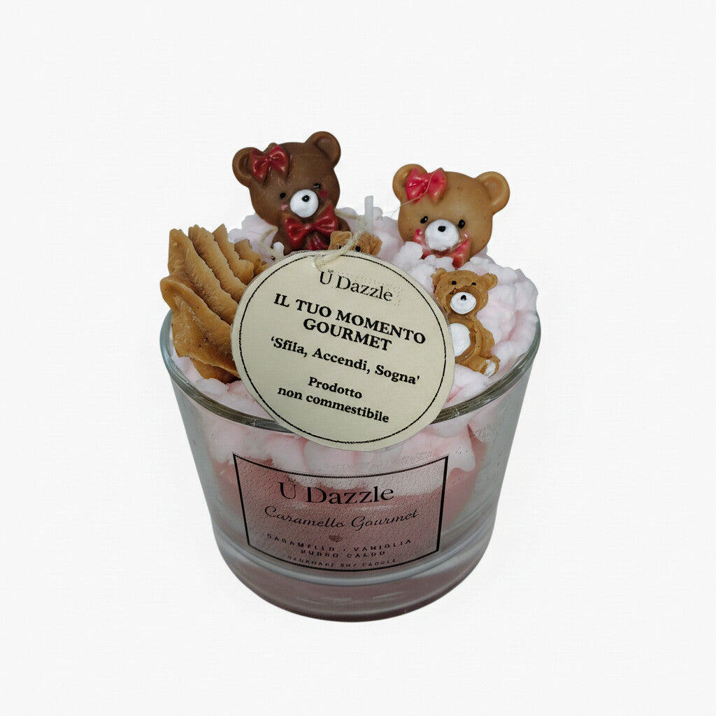 Candela Gourmet Caramello - Decorazioni Removibili