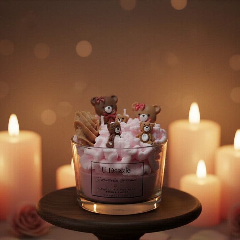 Candela Gourmet Caramello - Decorazioni Removibili