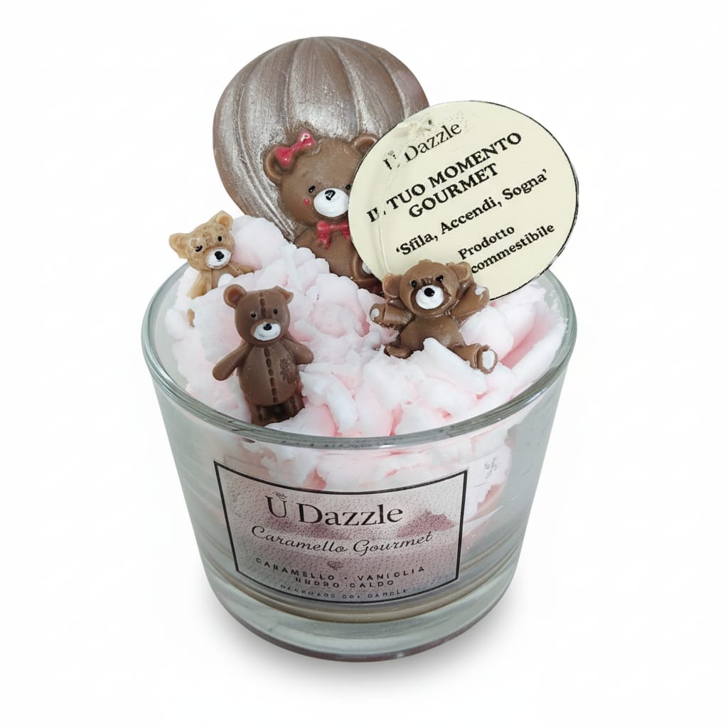 Candela Gourmet Caramello - Decorazioni Removibili