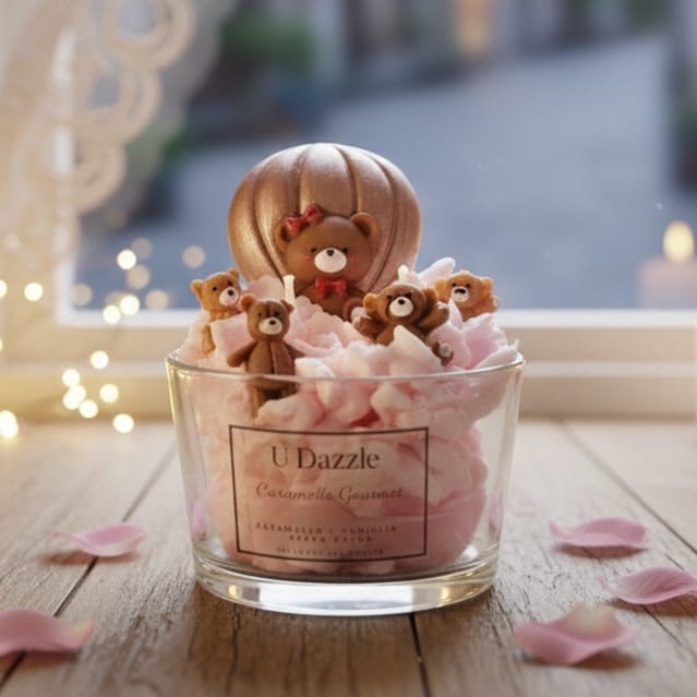 Candela Gourmet Caramello - Decorazioni Removibili