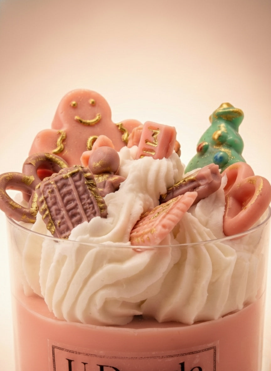 Candela gourmet alla vaniglia  – Edizione Natalizia n.6